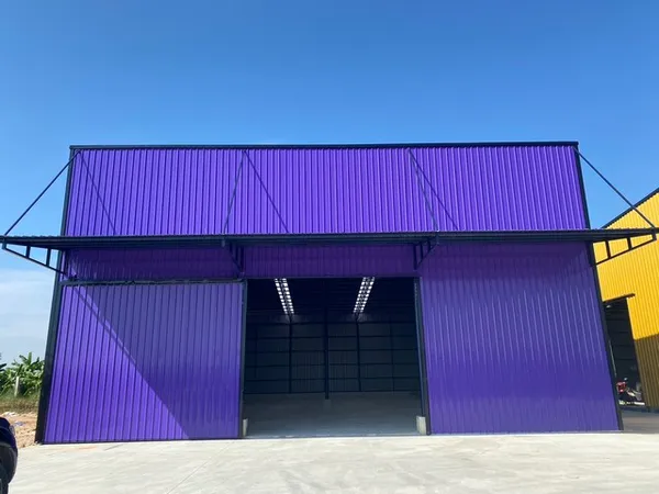 คลังสินค้า ให้เช่าขนาด 360, 600, 900 ตร.ม.ประตูสูง 5 เมตร บ้านโพธิ์ ฉะเชิงเทรา รถเทลเลอร์และคอนเทนเนอร์ เข้า-ออก สะดวก