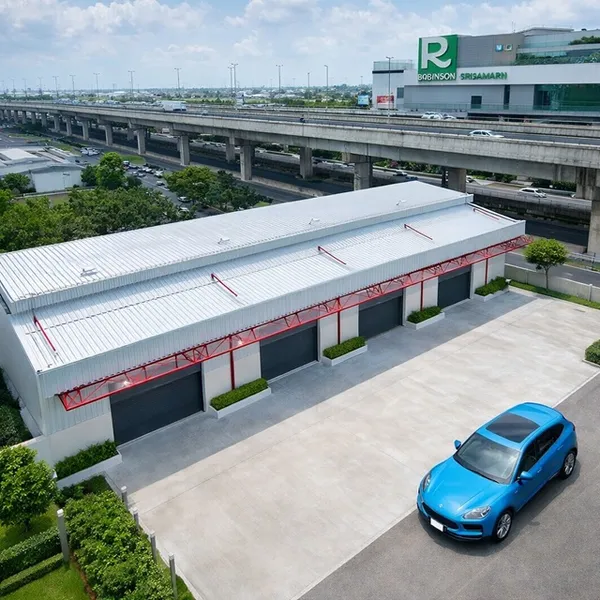 โรบินสัน ศรีสมาน ภายใน 1 กม. 200 ตร.ม. ลึก 25 ม. โกดังให้เช่า 1 ห้องน้ำ ใกล้ทางด่วนศรีสมาน และ ถนนกว้าง 10 ม. เหลือ 2 ยู