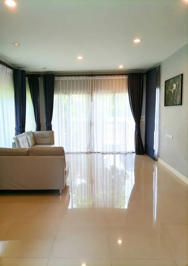 ขายบ้านบุราสิริ รังสิต พร้อมอยู่ ใกล้ทางขึ้นลงทางด่วนมากๆ (ด่านบางพูน)