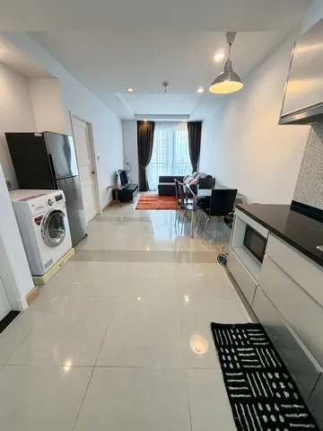 คอนโดSupalai Wellingtonรัชดาห้องรีโนเวทใหม่ พร้อมอยู่ 47 ตร.ม. ชั้น 9 วิวสถานฑูตเกาหลี1 ห้องนอน