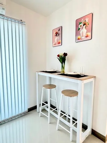 ลุมพินี ซีวิว จอมเทียน – วิวทะเล ชั้น 19 ตึก D ห้องเลขที่ 1913