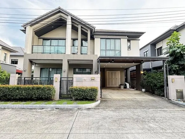 ให้เช่าบ้านเดี่ยว 2 ชั้น 57 ตร.ว. Bangkok Boulevard Rama 9 กรุงเทพกรีฑา ใกล้สุวรรณภูมิ