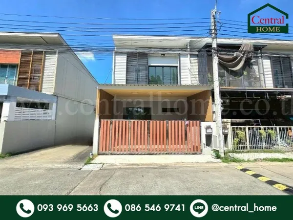 ทาวน์โฮม พฤกษาไลท์ ล็อกซ์ ดอนเมือง หลังริม รีโนเวทสวยพร้อมอยู่