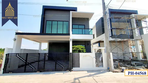 ขายและให้เช่า บ้านสร้างใหม่ ใกล้เมกาบางนา ทำเลดีมาก สนามบินสุวรรณภูมิ