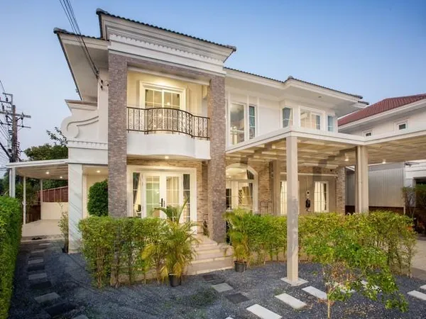 ให้เช่าบ้านเดี่ยว 2 ชั้น 100 ตร.ว. คาซ่าวิลล์ สุขาภิบาล 5 ซอย 71 สภาพใหม่ ใกล้ทางด่วน