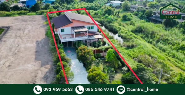 บ้านเดี่ยว 500 ตร.วา เรียบคลองบางโพธิ์เหนือ สามโคก ปทุมธานี เฟอร์ครบ พร้อมอยู่