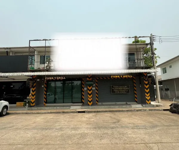 อาคารพาณิชย์ 2 ห้อง ติดถนนซุปเปอร์ไฮเวย์เชียงใหม่ ทำเลทองเหมาะทำธุรกิจ41.7 ตร.ว.