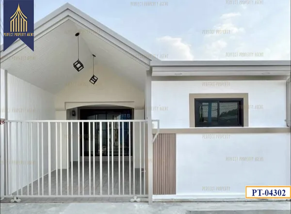 ทาวน์เฮาส์ตะวันงามบางใหญ่ชั้นเดียวตกแต่งใหม่ทั้งหลัง