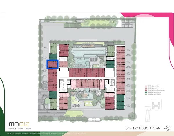 ขายใบจอง โครงการ Modiz Vault Kaset Sripatum (โมดิซ วอลท์ เกษตร ศรีปทุม)