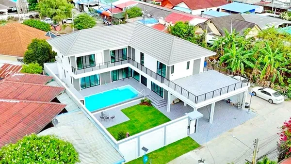 พระประภานิมิตร 5-11 ตลาดหนองปรือ 700 ม.Pool Villa บ้านหรู 5 นอน 6 น้ำ 130ตร.ว. 450ตร.ม. เฟอร์ ใกล้ถนนสุขุมวิท พัทยา