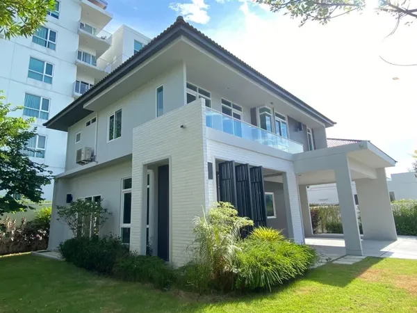 บ้านใหม่ริมทะเลสาบ โครงการมัณฑนา Serene Lake 99.8 ตร.ว.