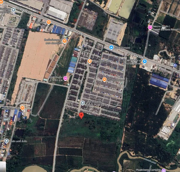 ขายที่ดินปลวกแดง ใกล้แยกวังตาผิน 42 ไร่ (เจ้าของขายเอง)