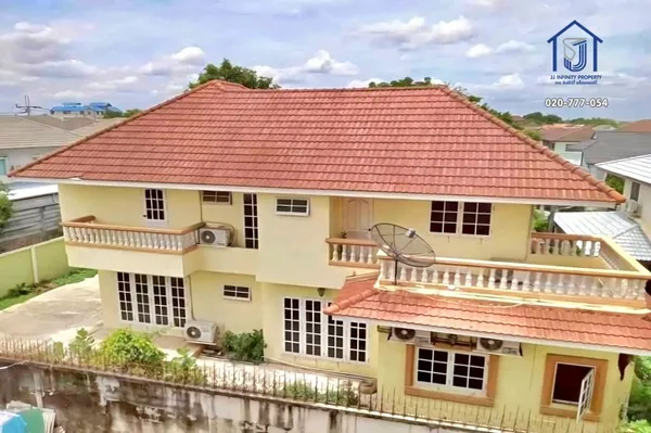 ขายบ้านเดี่ยว 2 ชั้น 88 ตารางวา หมู่บ้านชวนชื่น บางเขน ซอยแจ้งวัฒนะ 14 หลังริม ใกล้รถไฟฟ้าสายสีชมพู
