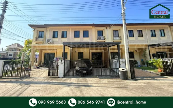 ทาวน์โฮม พฤกษาวิลล์ 113 ติวานนท์ - รังสิต ต่อเติมแล้ว ใกล้ตลาดพูนทรัพย์