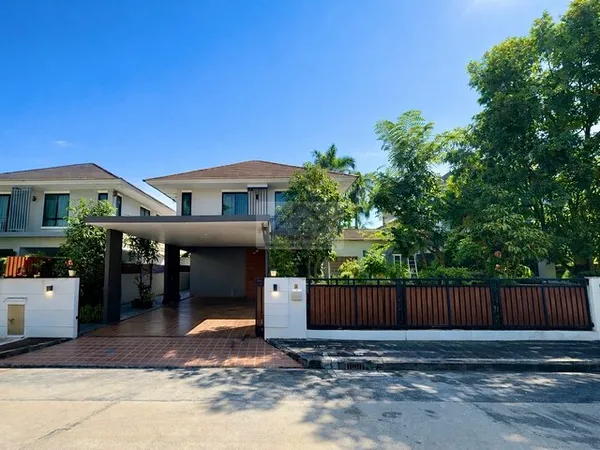 ให้เช่าบ้านเดี่ยว 2 ชั้น 81 ตรว. หมู่บ้านสัมมากร รังสิต คลอง 7 ติดถนนใหญ่รังสิต-นครนายก ใกล้วงแหวนกาญจนาภิเษก