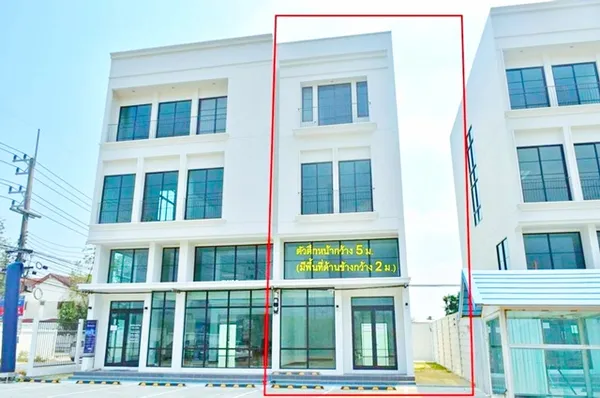 รังสิต-นครนายก 77- 85 รังสิตคลอง4 อาคารพาณิชย์ 3.5 ชั้น 29 ตร.ว. คุณคือผู้ใช้คนแรก ติดถนนหลักคลอง 4