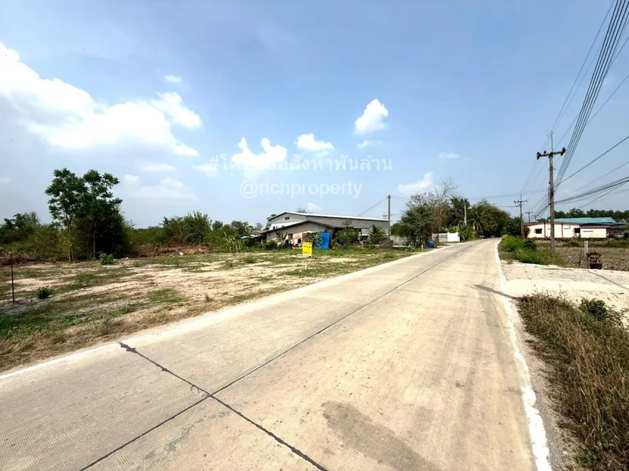 ขายที่ดิน E362 แปลงเล็ก ถมแล้ว ทำเลดี ราคาถูก กุฎโ