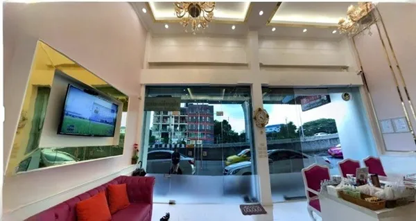 โชว์รูม สำนักงานขาย MRT กระทรวงสาธารณสุข 350 ม. ให้เช่าอาคารพาณิชย์ 2 คูหา 4.5ชั้น คลินิก ออฟฟิศ บิ๊กซีติวานนท์ 200 ม. ต