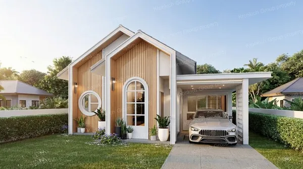 ขายบ้านหนองตำลึงอมตะพานทองชลบุรี รีโนเวทเปลี่ยนโฉมพร้อมเข้าอยู่ใหม่ทั้งหลัง บนเนื้อที่ 92 ตรว.3 นอน 2 ห้องน้ำ ทำเลดีเวอร