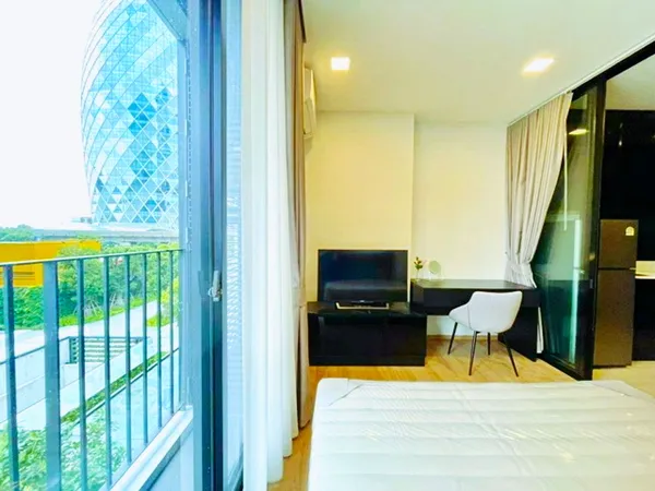 BTS อารีย์ 140 ม. คอนโด โนเบิล อราวน์ อารีย์ 1นอน 1น้ำ 26.5ตร.ม. ใกล้รถไฟฟ้า รพ.พญาไท 2 1.6 กม.