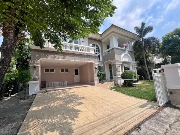 ให้เช่าบ้านเดี่ยว 4 ห้องนอน 4 ห้องน้ำ มีสวนร่มรื่น โครงการ นันทวัน ศรีนครินทร์ พร้อมเฟอร์นิเจอร์บางส่วน