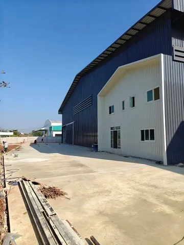 ให้เช่าโกดัง พื้นที่สีม่วง 100% ขอ.ใบอนุญาต รง.4 ได้ พร้อมออฟฟิศ ย่าน บางโทรัด สมุทรสาครรถเทเลอร์ รถพ่วง เข้าออกสะดวก