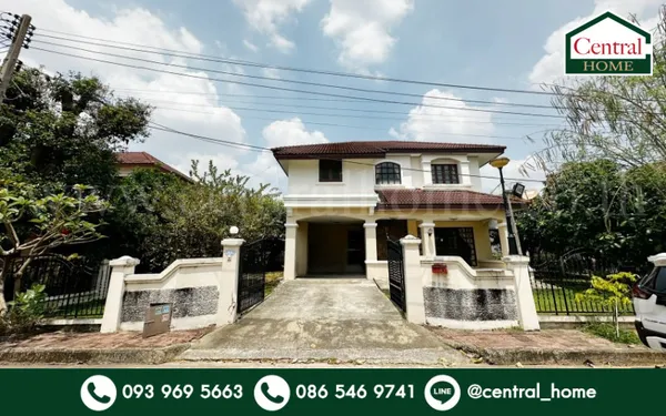 บ้านเดี่ยว 121 ตร.วา สีวลี 1 รังสิต - คลอง 2 ต้นโครงการ พร้อมอยู่