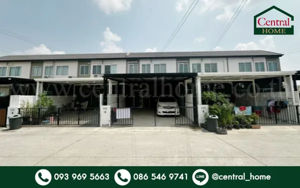 ทาวน์โฮม บ้านพฤกษา รังสิต - คลอง 7 บ้านสภาพใหม่ ต่อเติมแล้ว