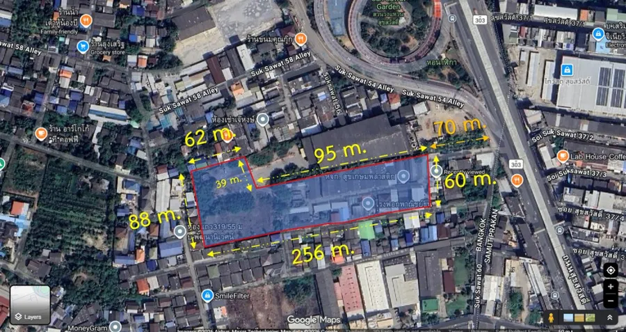 ขาย ที่ดิน ถนนสุขสวัสดิ์