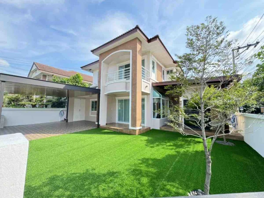 ขายบ้านเดี่ยว พร้อมผู้เช่า หมู่บ้าน สัมมากร-ราชพฤก