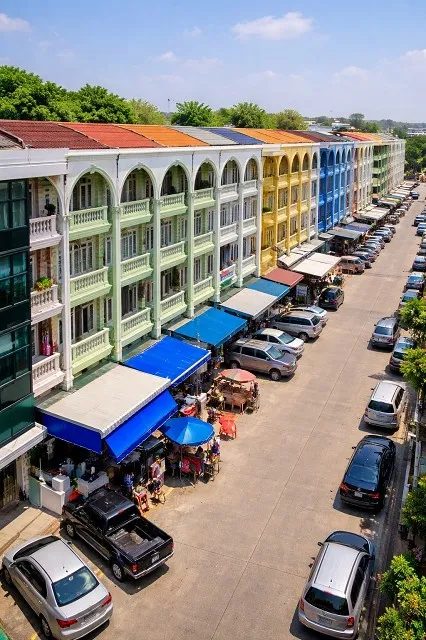 7-11 ธนาคาร เอกชัย กาญจนา อาคารพาณิชย์ให้เช่า 3นอน 3แอร์ 3 น้ำ ใกล้Big C บางบอน 2.5 กม. 18 ตร.ว.320 ตร.ม. ใกล้ตลาดบางบอน