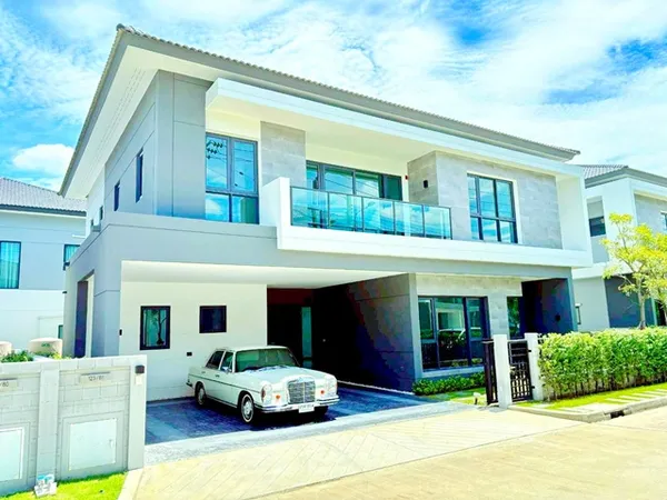 ซิตี้ บางนา บ้านเดี่ยวหรูให้เช่า 4 นอน 5 น้ำ บางนา-ตราด เมกะบางนา 500 ม. MRTลาซาล 70 ตร.ว. 315 ตร.ม. ใกล้รร.นานาชาติคอนค