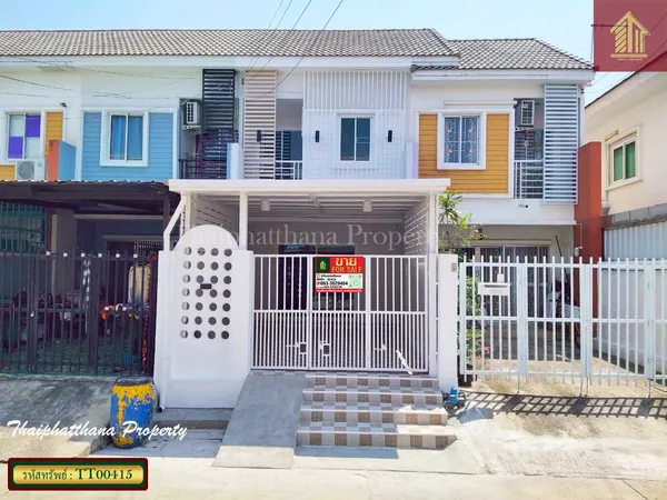 ขายทาวน์เฮ้าส์ กิตตินคร ซอยมังกร ถนนเทพารักษ์ รีโนเวทใหม่ สวยพร้อมอยู่