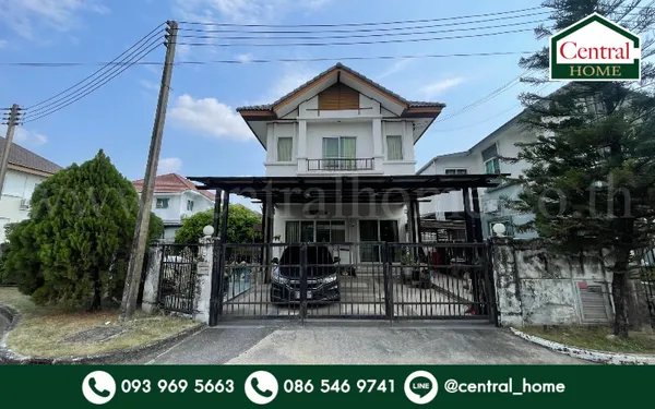 บ้านเดี่ยว 70.1 ตารางวา วิสต้าวิลล์ ลำลูกกา คลอง 3 ปทุมธานี แปลงริม