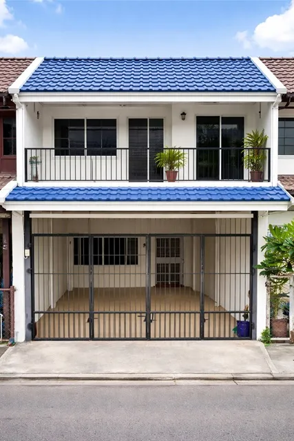 ทาวน์เฮ้าส์ 2 ชั้น 2 นอน 2 น้ำ 22 ตร.ว.ทำเลงามวงศ์วาน ตลาดประชานิเวศน์ 900 ม. ศูนย์ราชการนนทบุรี 2.14กม ท่าทราย