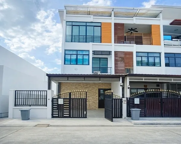 ใกล้เดอะมอลล์ บางแค 2.8 กม. 25 ตร.ว. 300 ตร.ม สาทร ตลาดกัลปพฤกษ์ ให้เช่าทาวน์โฮม 3 ชั้น 3 นอน 3 น้ำ