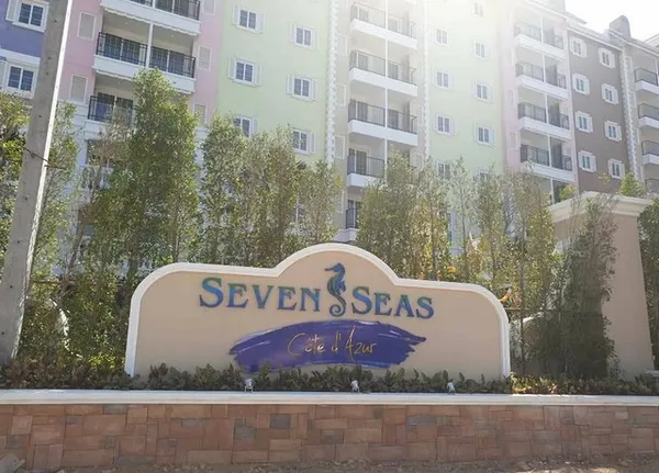 CONDOMINIUM Seven Seas Cote d’Azur 3900000 บ. 1นอน1ห้องน้ำ 39SQ.M. ไม่ไกลจาก Skoop Beach Cafe, ร้านสะดวกซื้อ, ร้านอาหารป
