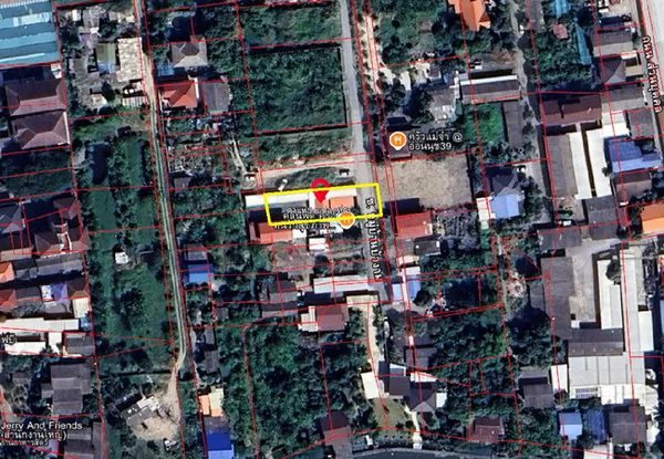 ขายและให้เช่าที่ดิน ซอยอ่อนนุช 39 ถนนอ่อนนุช เขตสวนหลวง กรุงเทพมหานคร