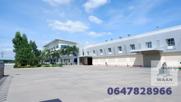 ขายโรงงานขนาดใหญ่ ขอรง4 ได้ พื้นที่สีเหลือง พร้อมใช้งานและมีใบอนุญาติ ใกล้ท่าเรือแหลมฉบัง บ่อทอง ชลบุรี