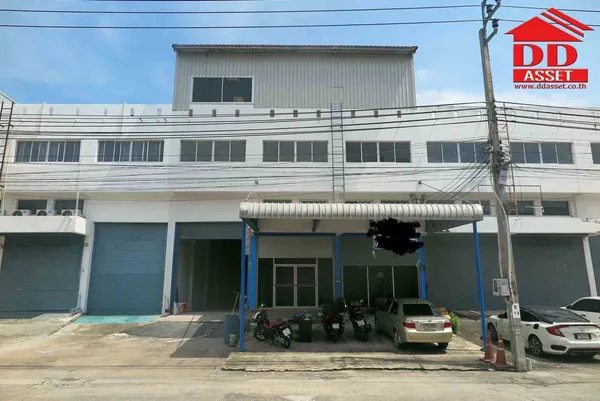 ขายด่วน โกดัง 4 ชั้น บางพลี จ.สมุทรปราการ พื้นที่สีเหลือง