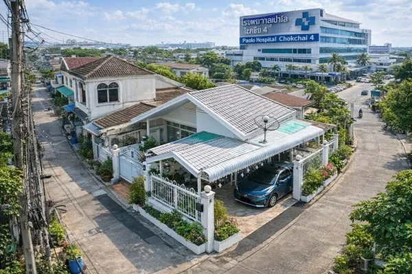 รพ. เปาโล โชคชัย4 1.2กม.ทำเลลาดพร้าว MRTโชคชัย 4 1.8กม. บ้านชั้นเดียวกว้างขวาง 2นอน 2น้ำ 44ตร.ว. 176ตร.ม. ตลาดโชคชัย 4 5