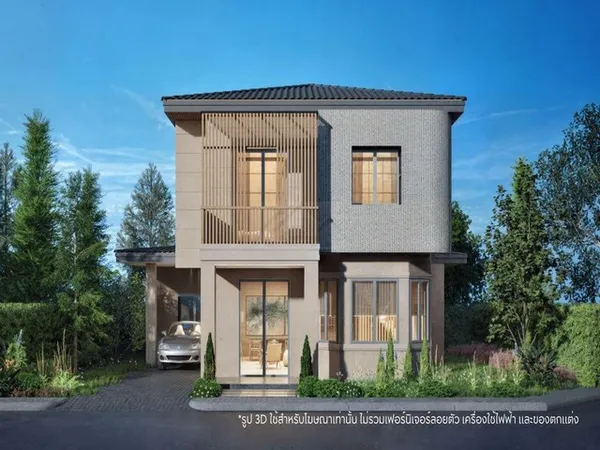 ขายบ้านเดี่ยว 2 ชั้น 78 ตรว. ทองสถิตย์วิลล่า รามอินทรา 34 รีโนเวทใหม่ทั้งหลัง สไตล์ Modern Tropical-Industrial ใกล้รถไฟฟ