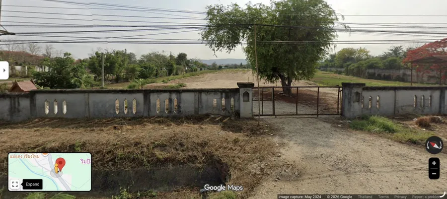 ขาย ที่ดิน ทำเลดี 11-1-84.8 ไร่ ติดถนนใหญ่ 107 เชี