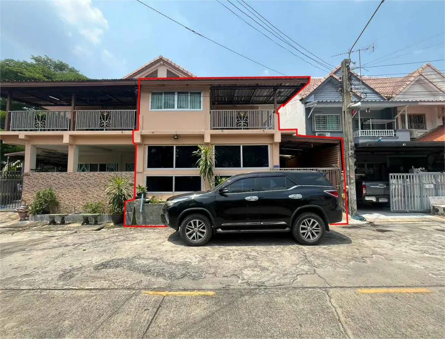 ขาย บ้านแฝด 2 ชั้น หมู่บ้านรัชธานี 6 ติดถนนสายไหม 