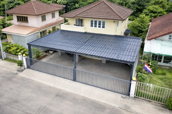 บ้านเดี่ยว 2 ชั้น 3นอน 2น้ำ 52 ตร.ว. 210 ตร.ม. ถ.รังสิต-นครนายก ตลาดเมืองใหม่คลอง 4 700 ม. ศูนย์การแพทย์และฟื้นฟูบึงยี่โ