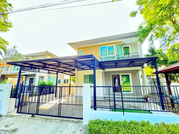 บ้านเดี่ยว 2ชั้น 4 นอน 2 น้ำ เจริญพัฒนา พระยาสุเรนทร์ 30 ใกล้ BTSบางชัน 800 ม. ถ.รามอินทรา109-117 50 ตร.ว. 200 ตร.ม.ไม่ช