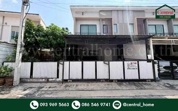 ทาวน์โฮม เดอะ คอนเนค ดอนเมือง - เทิดราชัน หลังริม ใกล้สนามบินดอนเมือง