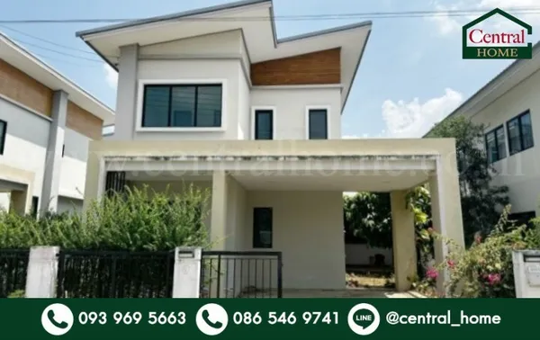 บ้านเดี่ยว 2 ชั้น วิสต้า วิลล์ G คลอง 8 บ้านสวย สไตล์โมเดิร์น ราคาถูก