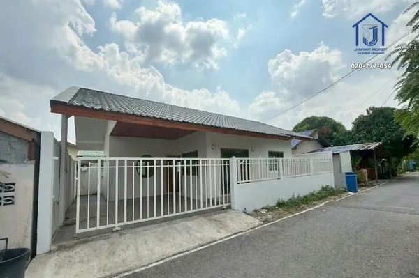 ขายบ้านเดี่ยวชั้นเดียว 45 ตารางวา ถนนเลียบคลองนายเฉลิม ซอยเจียมเจริญ 7 บางบัวทอง นนทบุรี