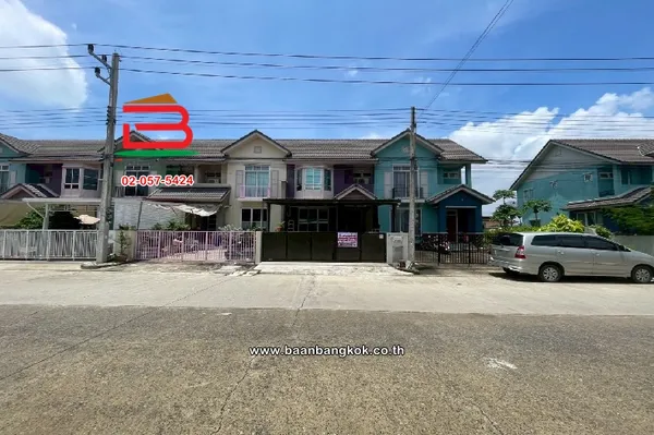 ทาวน์โฮม เนื้อที่ 26.5 ตร.ว. โครงการ เดอะ โฟริเอช รังสิต-คลอง 4 : The Fouruaqe Rangsit-Klong 4 ตำบลลาดสวาย อำเภอลำลูกกา ปทุมธานี